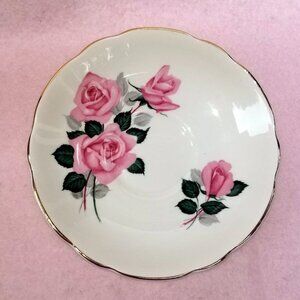 Vintage Regency, bone china saucer